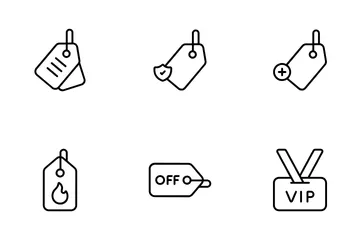 Price Tag Icon Pack