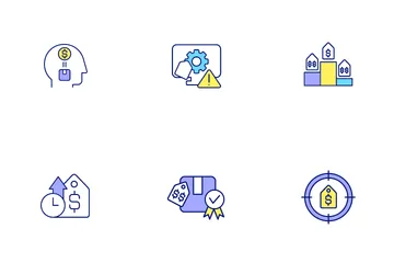Pricing Principles And Strategies Icon Pack