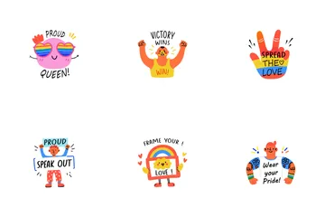 Pride Stickers Icon Pack