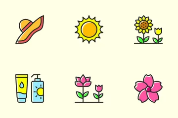 Primavera Paquete de Iconos