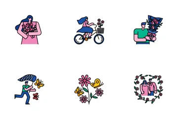 Primavera Paquete de Iconos