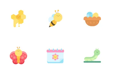 Primavera Paquete de Iconos