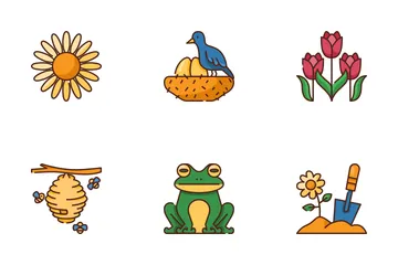 Primavera Pacote de Ícones