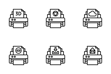 Printer Icon Pack