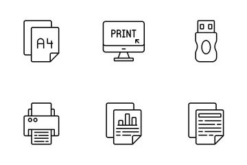 Printing Icon Pack
