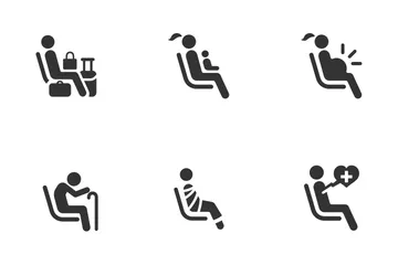 Priority Seat Icon Pack