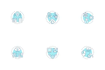 Privacy Enhancing Technologies Icon Pack