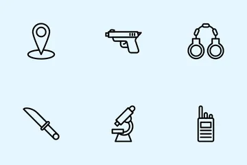 Private Investigator Icon Pack