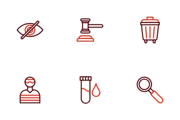 Private Investigator Icon Pack