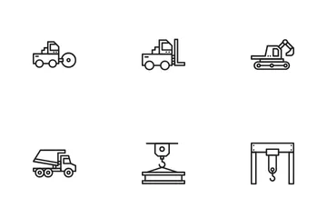 Proceso industrial Icon Pack