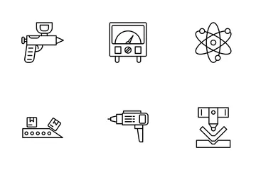 Processus industriel Icon Pack