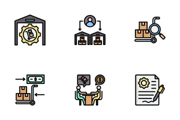 Procurement Management Icon Pack