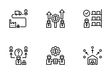 Procurement Process Icon Pack