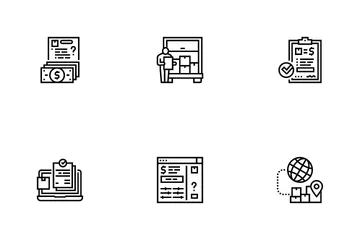 Procurement Process Icon Pack