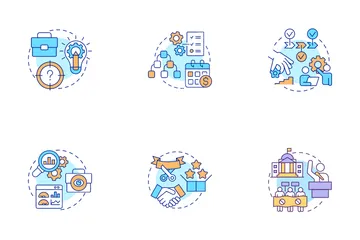 Product And Project Management Icon Pack
