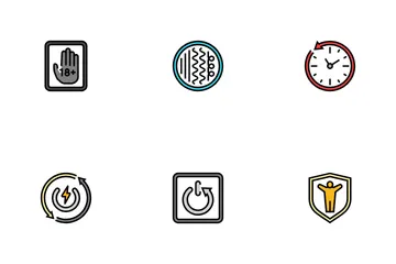 Product Caution Label Warning Icon Pack