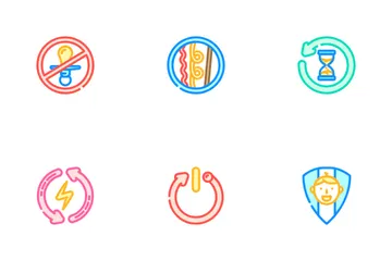 Product Caution Label Warning Icon Pack