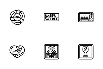 Product Caution Label Warning Icon Pack