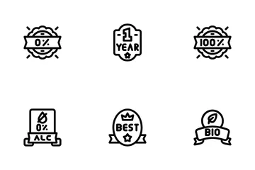Product Labels Icon Pack