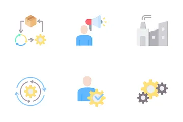 Product Lifecycle Management Icon Pack