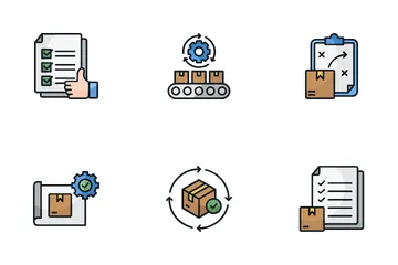 Product Lifecycle Management Icon Pack