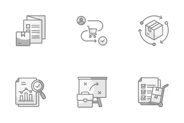 Product Lifecycle Management Icon Pack