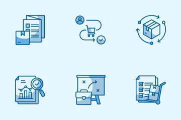 Product Lifecycle Management Icon Pack