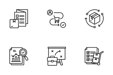 Product Lifecycle Management Icon Pack