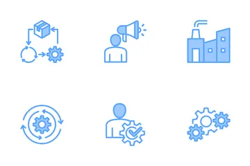 Product Lifecycle Management Icon Pack