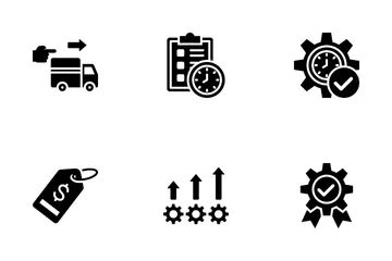 Product Lifecycle Management Icon Pack