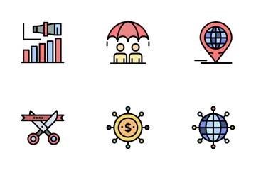 Product Management And Global Business Icon Pack