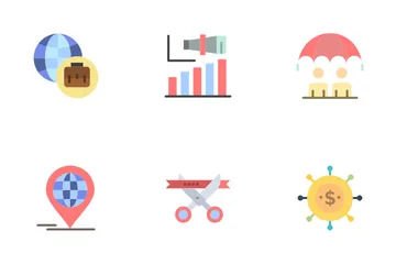 Product Management And Global Business Icon Pack