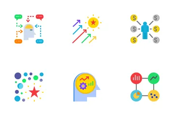 Product Management Flat Icon Pack
