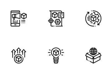 Product Manager Work Icon Pack