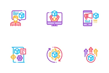 Product Manager Work Icon Pack