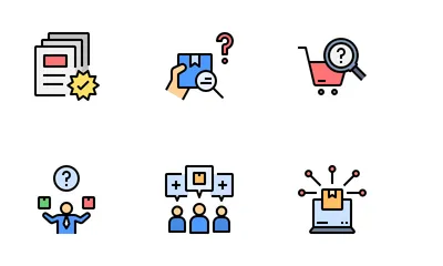 Product Research And Development Icon Pack