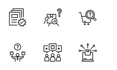 Product Research And Development Icon Pack