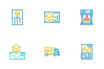 Production Business Icon Pack