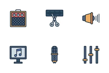 Production de musique Icon Pack