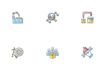 Production Process Icon Pack