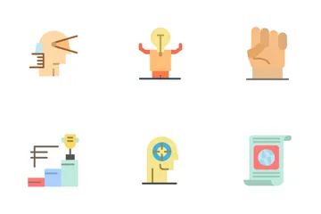 Productivity And Business Motivation Skills Icon Pack