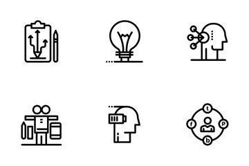 Productivity And Business Motivation Skills Icon Pack