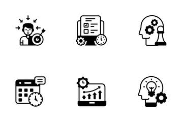Productivity And Concentration Icon Pack