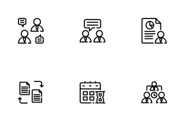 Productivity Management Icon Pack