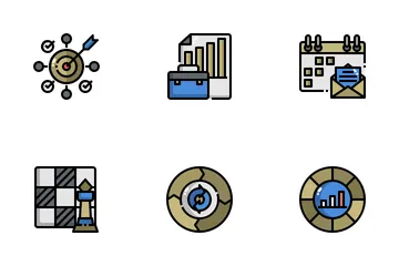Productivity Planning Icon Pack
