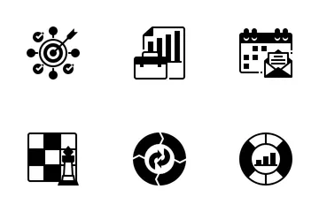Productivity Planning Icon Pack