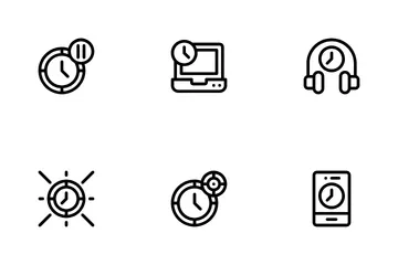 Productivity Timer Icon Pack