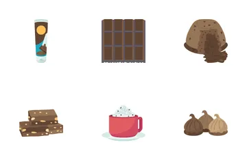 Producto de chocolate 2 Icon Pack