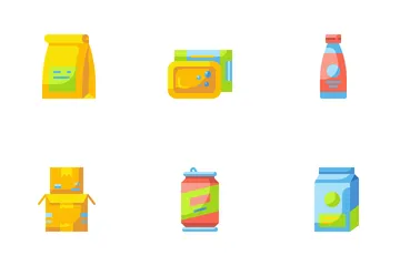 Products Packaging Icon Pack