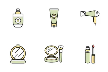 Produits cosmétiques Pack d'Icônes